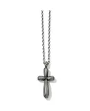 Brighton Women's Amphora Large Cross Necklace In Silver