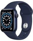 Apple Watch Series 6 40mm (GPS + Cellular) Blue Aluminum w/ Navy Sport Band - Good Refurbished