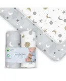 100% Organic Cotton Fitted Travel Crib/Playard Sheets for Guava Lotus, BabyBjorn, Dream on Me,  and Other 24