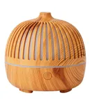 Wooden Aromatherapy Diffuser Night Light, Ultrasonic Cool Mist Humidifier, Silent Colorful Lights