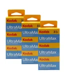 3x Kodak UltraMax 400 Color Negative Film (35mm, 36 Exposures) - 3 Pack