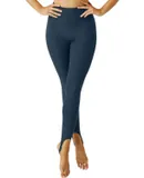 Beyond Yoga Spacedye Well Rounded Stirrup Legging In Nocturnal Navy