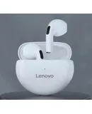Lenovo True Wireless Stereo Half In-Ear Earphones HT38 (White)-NEW