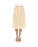 Women's Chiffon Pleated Midi Skirt