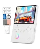 RG40XX V Handheld Game Consoles , Console Built-in 64G TF Card Portable Gaming Console Linux 64-bit System Supports WiFi Bluetooth HDMI and TV Output ,white