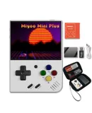 Miyoo Mini Plus，64G Retro Game Console by Migofee, Portable Handheld Emulator, Supports Classic Game Formats for Retro Gaming Enthusiasts,White