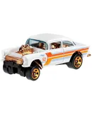 Hot Wheels 55’ Chevy Belair Gasser 4/6 Pearl Chrome Series GJW50 Mattel