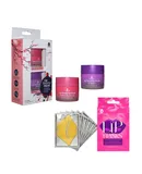 Lip Care Luxe Duo: Hydrating Lip Masks (Pack of 6) & Lip Sleeping Mask 2 Pack