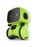 Kids Robot Toys, Interactive Robot Companion Smart Talking Robot with Voice Control Touch Sensor, Dancing, Singing, Recording, Repeat, Birthday Gifts for Boys Ages 3+ Years (Green)-spanish version