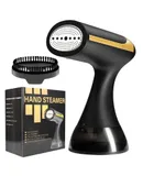 Steam Handheld Steamer for Clothes 15 Second Heatup, Garment Steamers ,350ml Capacity 1500 Watts Portable, Ironing, Fabric Steamer Home & Travel (Black)