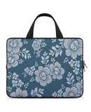 Silhouettes, Flowers, Wealth Laptop Bag Women Man 10 12 13 15 17 Inch Office Notebook Travel Computer Handbag Waterproof Bag Notebook Cover
