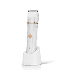 OLOV Bikini Trimmer Women - Wet/Dry Body Shaver Groomer, Women's 4-in-1 shaver set,white