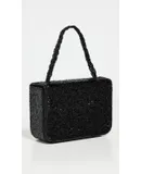 STAUD Women's Carmen Beaded Box Bag, Black