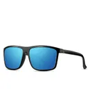 Square polarized sunglasses men's sunglasses Ms. trend fashion glasses retro UV400 driving with