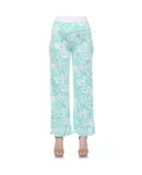 Women's Floral Paisley Palazzo Pants