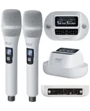 Pyle Wireless Microphones - UHF 2x100 Channel