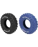 Rubber Tire Chew Toys for Dogs, Interesting 2 Pack Practical Rubber Chew Tire for Dogs, Great Toughness, for Medium and Large Dogs in The Garden