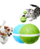 Peppy Pet Ball for Dogs, Peppy Pet Ball for Cats, Peppy Pet Ball for Dogs Interactive Dog Toy, Peppy Pet Ball Interactive Pet Ball for Large Dogs (Blue+Green)