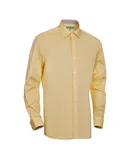 Mio Marino Men's Oxford Slim Fit Shirt-Blond-XL