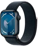Apple Watch Series 9 GPS 45mm Midnight Aluminum Case with Midnight Sport Loop-Refurbished (Excellent Condition)