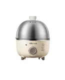 BEAR Mini Household Electric Egg Steamer Boiler Automatic Multi Cooker Egg Custard Steaming Cooker With Timer