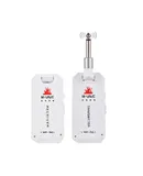 M-VAVE 5.8G Wireless Guitar System Rechargeable Guitar Transmitter Receiver Set UHF for Electric Guitar Bass Electric Wind Instruments Plug and Play Real-time Transmission 190 Degree Rotatable Plug