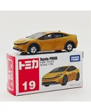 Genuine Domeca alloy car simulation Lambo and other types of car model car boy toy car suitable for children's gifts lovers collection-New Product No.19-Toyota Prius-Golden Yellow