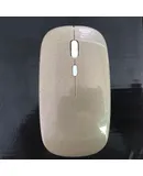 Wireless Adjustable DPI Breathing LED Slim Mouse Luxe Series-gold