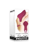 Evolved Frisky Finger Vibrator Burgundy