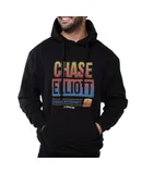 NASCAR Hooded Sweatshirt - Chase Elliot - 3 Black by DelSol for Men - 1 Pc T-Shirt (2XL)