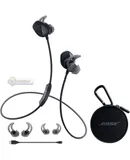 Bose SoundSport, Wireless Earbuds, (Sweatproof Bluetooth Headphones for Running and Sports), Black