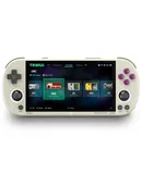 Trimui Smart Pro Portable Retro Arcade Game Console, 4.96inch IPS Handheld Game Console with Type-C LINUX HD Screen, Smart Video Player-grey