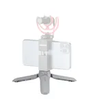 Ulanzi MT-10 Mini Tripod Handheld Monopod Max Loading 2.5KG with 1/4 Inch Screw Mount for Cell Phone ILDC DSLR Action Camera Compatible with DJI OSMO Mobile 3 Stabilizer