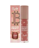 High Gloss Profit Lip Lacquer - Bitcoin by Rude Cosmetics for Women - 0.141 oz Lip Gloss