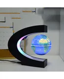 Magnetic Levitating Globe with LED Light, Cool Tech Gift for Men Father Boys and Girls, Floating Globes World Desk Gadget Decor in Office Home Display，black/blue