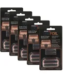 5x BaByliss Pro UVFOIL Double-Foil Shaver Replacement Kit (Double-Foil & 2 Cutters) - Rose Gold #FXLRF2RG