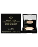Velveteen Matte and Metallic Eyeshadow - 188 Quartz Quartz by GA-DE for Women - 0.105 oz Eye Shadow