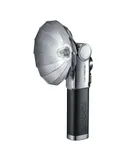 Godox Lux Master Retro Camera Flash GN25 Color Touch Panel 2.4G Wireless Sync TTL Auto Flash HSS Tiltable Flash Head 460 Full Power Flashes Built-in Type-C Charging Battery Replacement for Canon