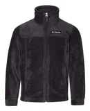 Columbia Youth Steens Mountain II Fleece Full-Zip Jacket 151045 Black L