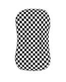 Baby Lounger Cover for Boys and Girls, Removable Cover Ultra Soft Comfortable Lounger Slipcover, Black Checkerboard (Lounger not Included)
