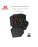 Redragon K585 wireless one-handed mechanical keyboard PlayerUnknown's Battlegrounds left-hand notebook desktop small keyboard mute, black computer peripheral universal/wireless white axis