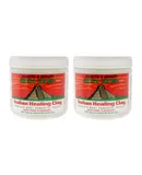 Indian Healing Clay by Aztec Secret for Unisex - 1 lb Clay - Pack of 2