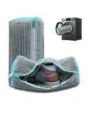Shoe washing machine bag, Laundry Bags，Laundry shoe bag for washer and dryer, 2 pc-Gray