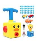Air Powered Vehicle Balloon Powered Launch Car Balloon Race Car STEM Educational Toy with 36 Balloons Gift for Kids
