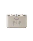 Dual-Function Egg Cooker, Multifunctional Automatic Power-Off Egg Boiling Device, Household Breakfast Steamer.