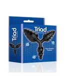 The 9's Triad 3 Way Butt Plug Textured