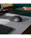 Logitech - Signature M650 L Full-size Wireless Scroll Mouse with Silent Clicks - Blue