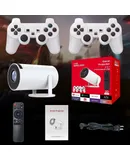 Gaming version HY300/P30/F600 4K android 11 game console projector HD casting screen for home Best Gift-HY300 Overseas Android Game Projection