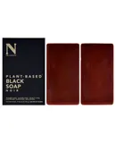 Bar Soap - Black by Dr. Natural for Unisex - 2 x 8 oz Soap