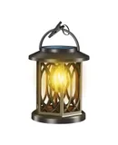 WdtPro Solar Lanterns Outdoor Hanging 2Pack,  Outdoor Waterproof, Solar Powered Lantern Over 12Hrs Solar Lights for Outside Garden Yard Patio Decor (Warm Light)